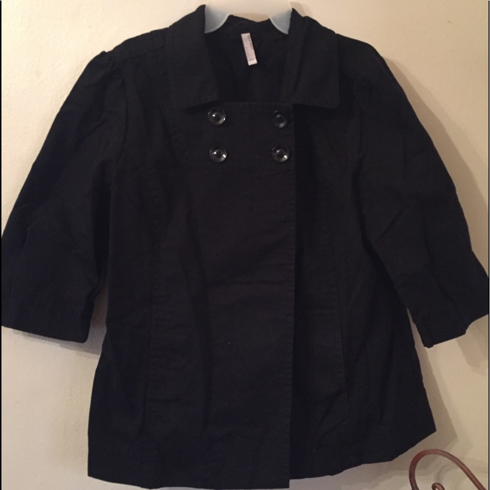 Old Navy Black Jacket Sz XXL Black